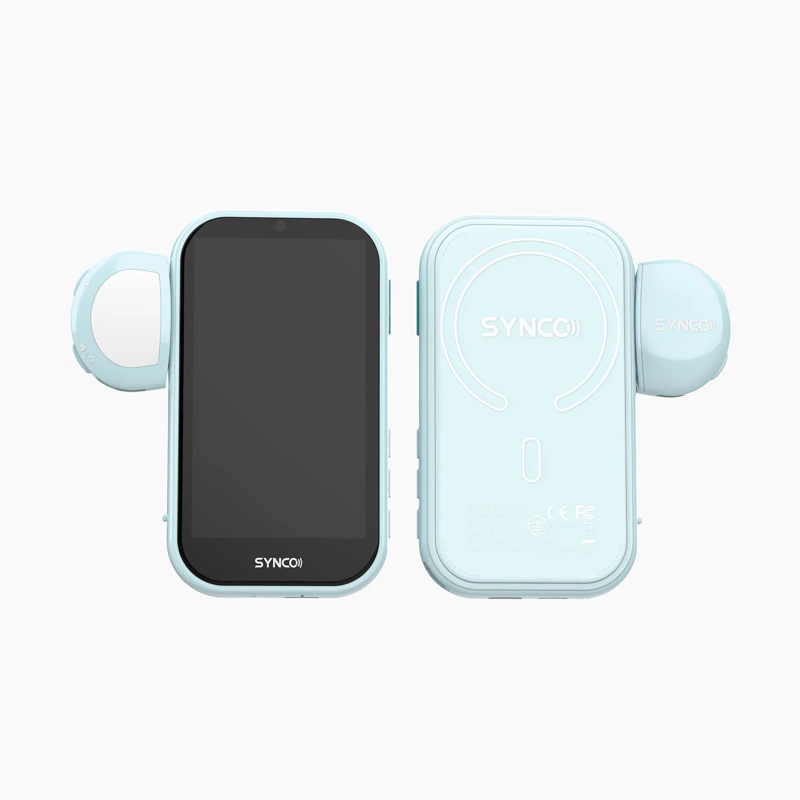 SYNCO XView M4 AI Smart Phone Monitor, AI Gesture Control, Built-In Fill Light, 4K Wired Display, WiFi-Free Connection, Magnetic Mount, 10m Bluetooth Shutter - Image 3