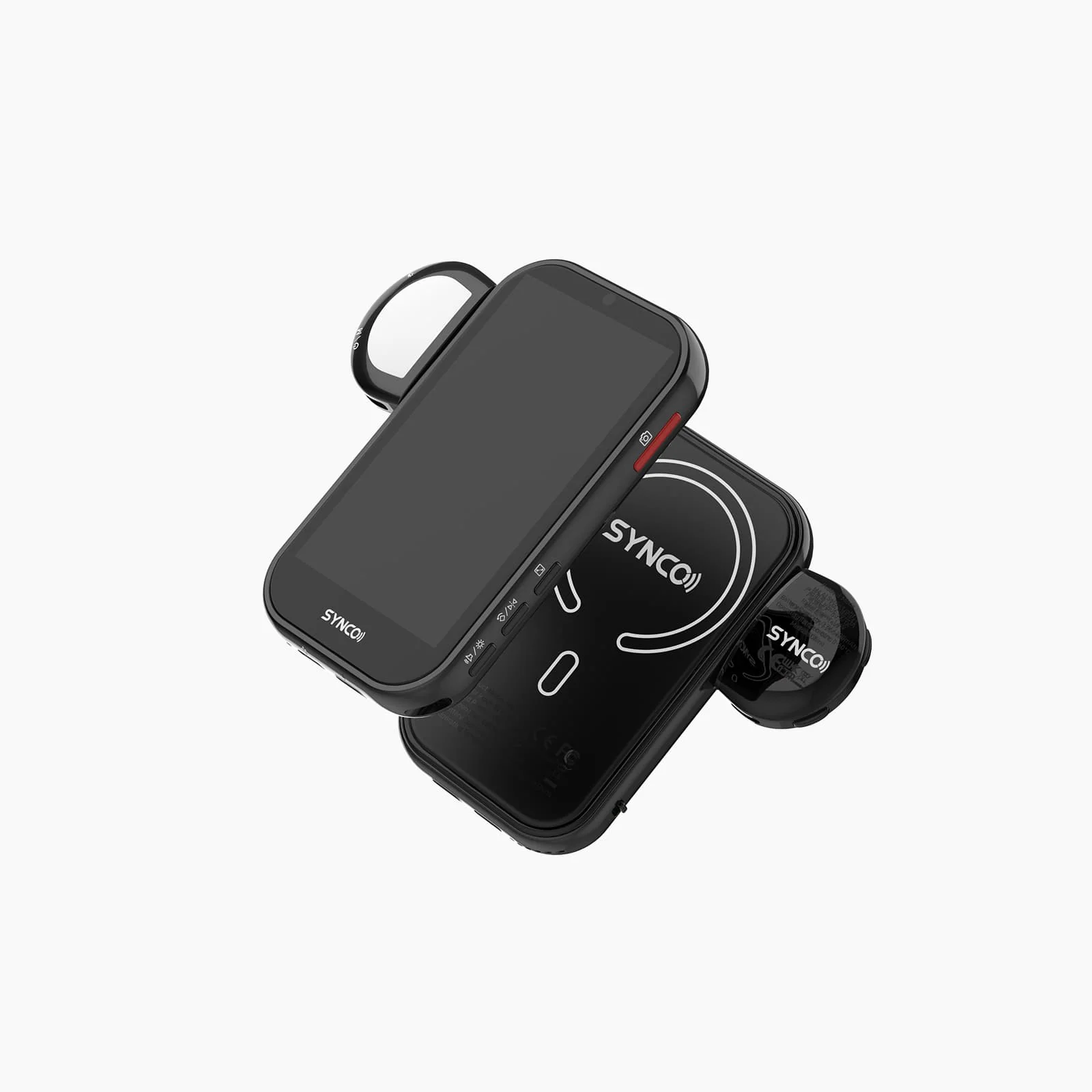 SYNCO XView M4 AI Smart Phone Monitor, AI Gesture Control, Built-In Fill Light, 4K Wired Display, WiFi-Free Connection, Magnetic Mount, 10m Bluetooth Shutter - Image 4